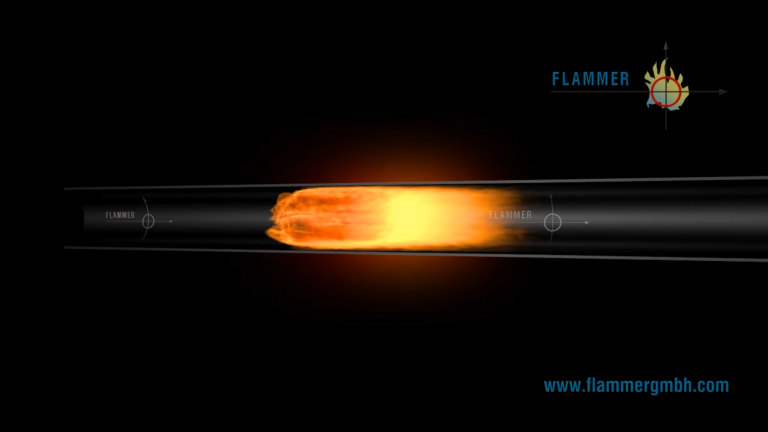 Flammer - Flammenverlauf