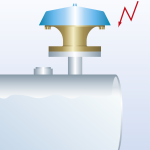 End-of-line deflagration flame arresters stops flame propagation at atmospheric explosion