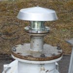 End of line flame arrester