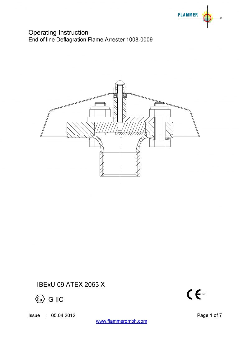 Operating Instruction 1008-0009